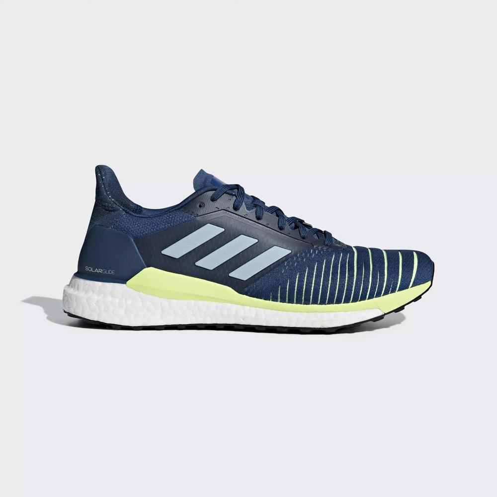 Adidas Solar Glide Tenis Para Correr Azules Para Hombre (MX-88982)